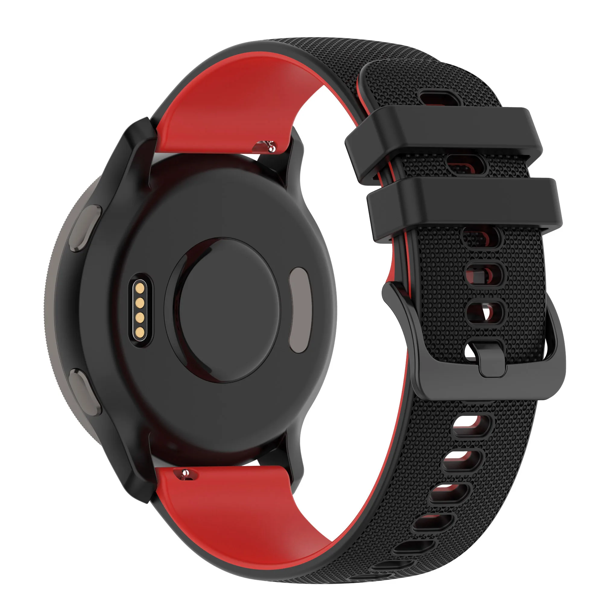 สายนาฬิกาข้อมือซิลิโคน22มม. 20มม. สำหรับ Garmin Forerunner 165 255 265 245 645 55 /venu SQ 2 /vivoactive 5 4 3สายรัดข้อมือ