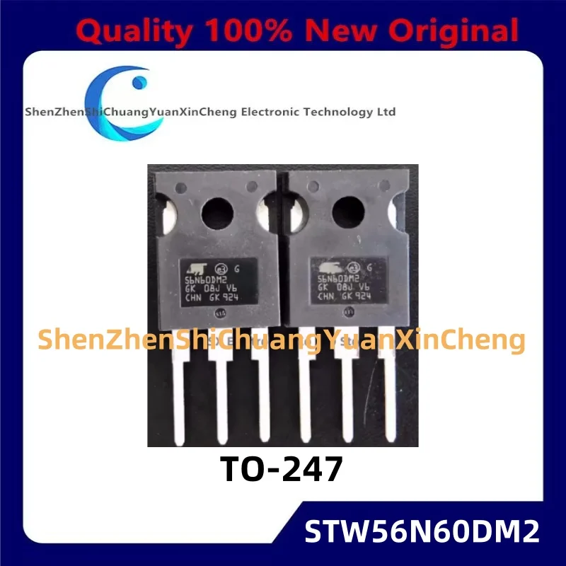 

2 шт.-20 шт. STW56N60DM2 STW56N65DM2 56N60DM2 MOS TO247 50A/600 В импортный оригинал на складе быстрая доставка гарантия качества