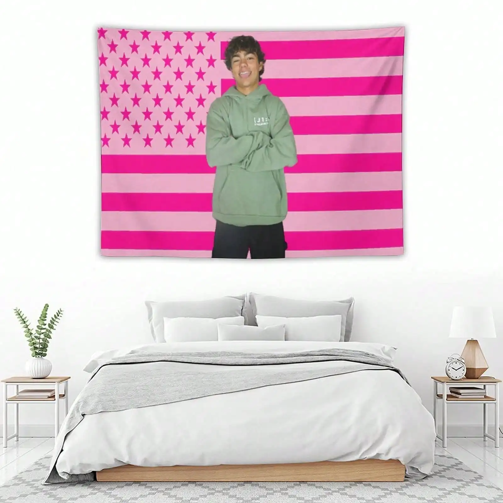 تعليق على الحائط بعلم مالاشي بارتون، مناسب لتزيين الجدران الداخلي والخارجي - مسكن، غرفة النوم، ديكور العطلات، #2