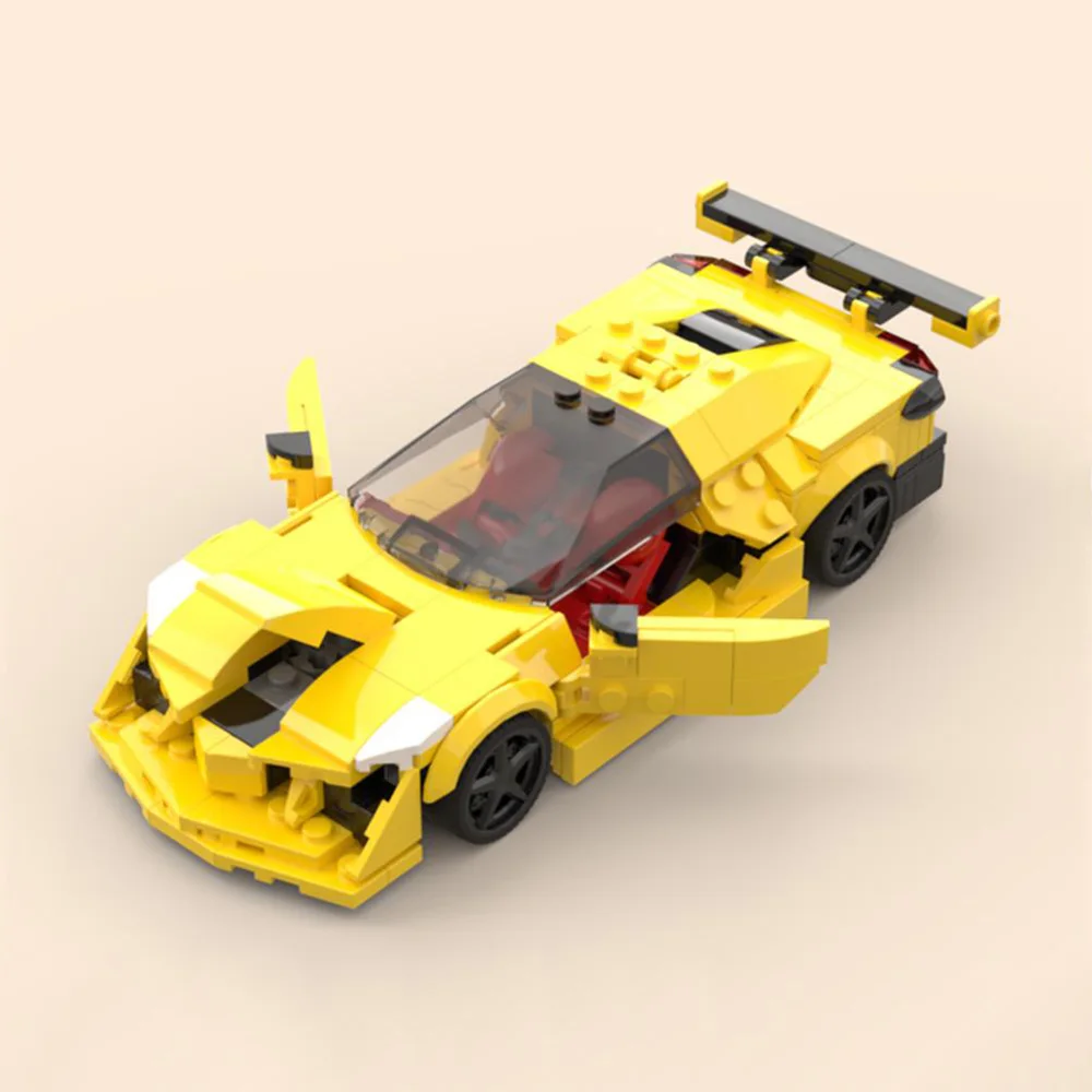 

323 шт., Детский конструктор MOC Speed Champion City