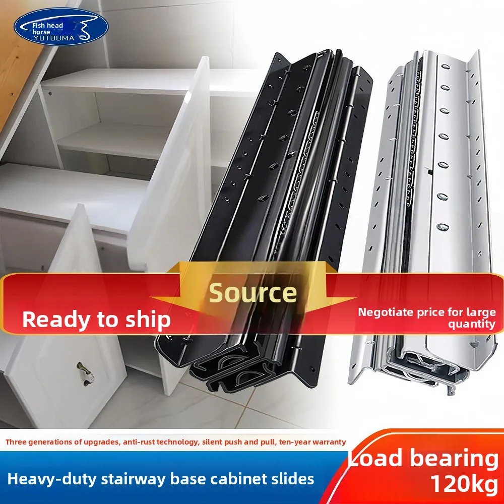 Heavy Duty Bottom Mount Full Extension Drawer Slides In Cold Rolled Steel Mm Rail Configurations Kg Rated Capacity Cabinets