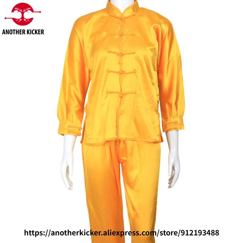 Kung Fu Tai Chi Uniform Set Loose Fit Chinese Wushu Suit for Adults Outfit for Tai Chi Exercise Wing Chun Martial Arts Training