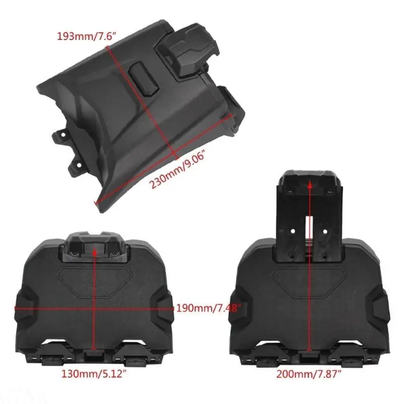 G7NA 2017-2022 Handy Elektronische Geräte Halterung Ständer Halter GPS Halterung Lagerung Box Fall Fach – Detail 6