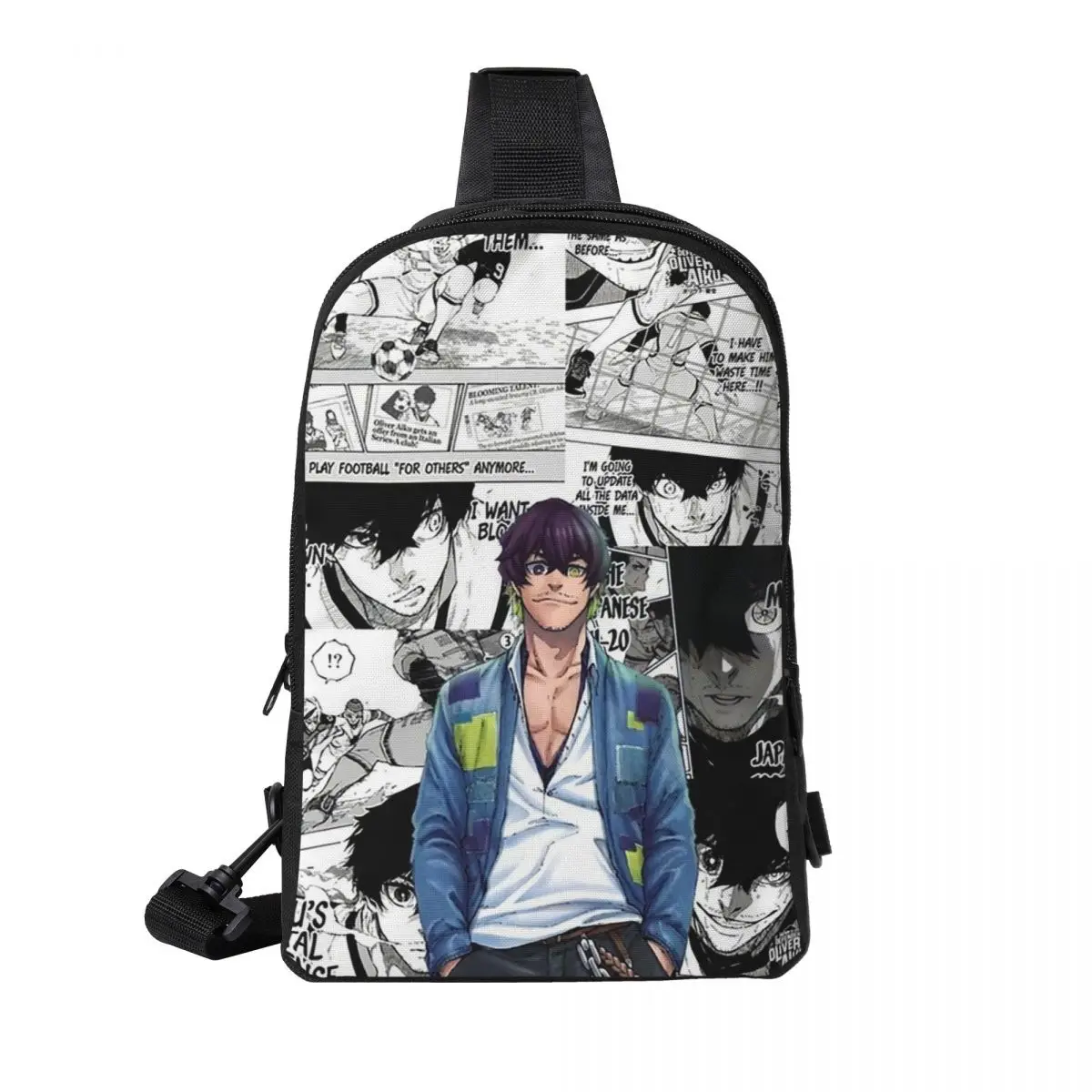 

Oliver Aiku Chest Bag Men Sling Crossbody Backpack Chest Bag Traveling Hiking Daypack Shoulder Bag