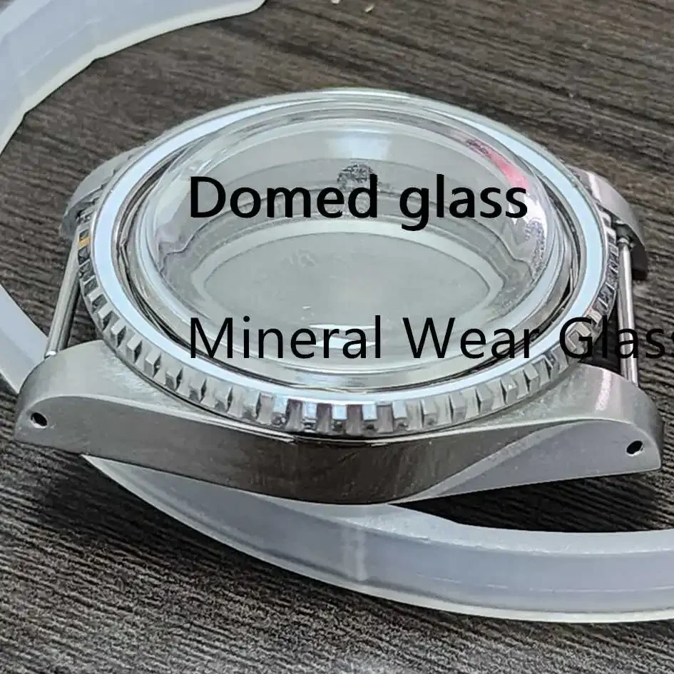 40mm Stainless Steel Vintage Case Dome Glass Fits NH34 NH35 Automatic Movement