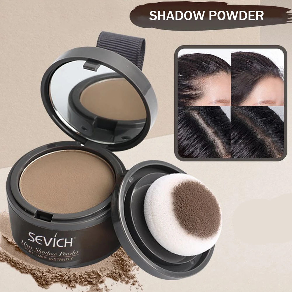 

13 Color Instant Hair Root Touch-Up Powder - Concealer for Bald Spots & Thinning Hair Hairline Shadow Powder for Men and Women