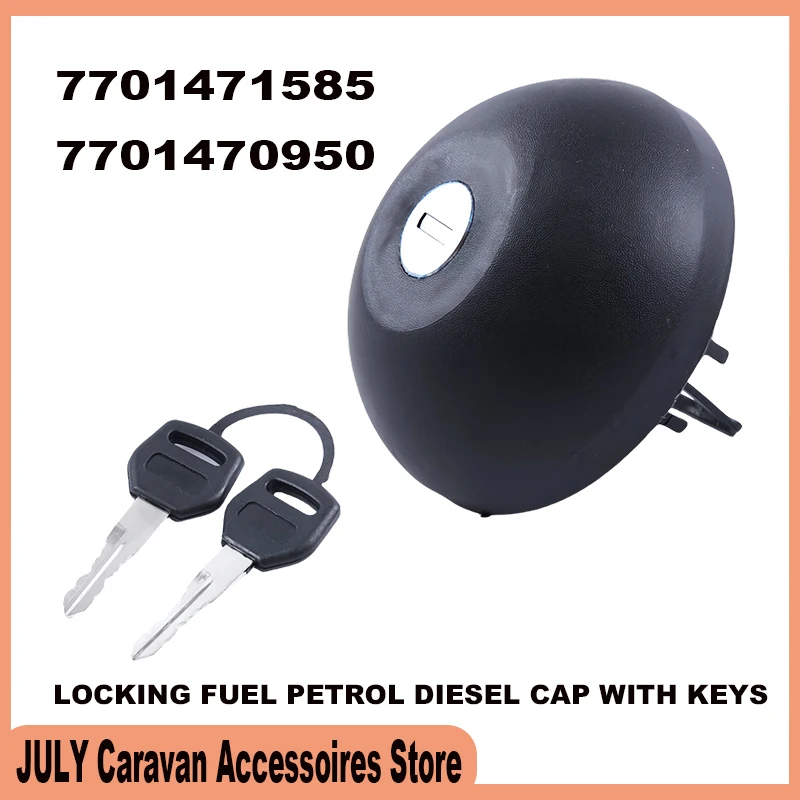 

7701470950 Car Engine Locking Fuel Petrol Diesel Tank Cap Replacement For Renault Kangoo Trafic 7701471585 Car Inner Tank Covers