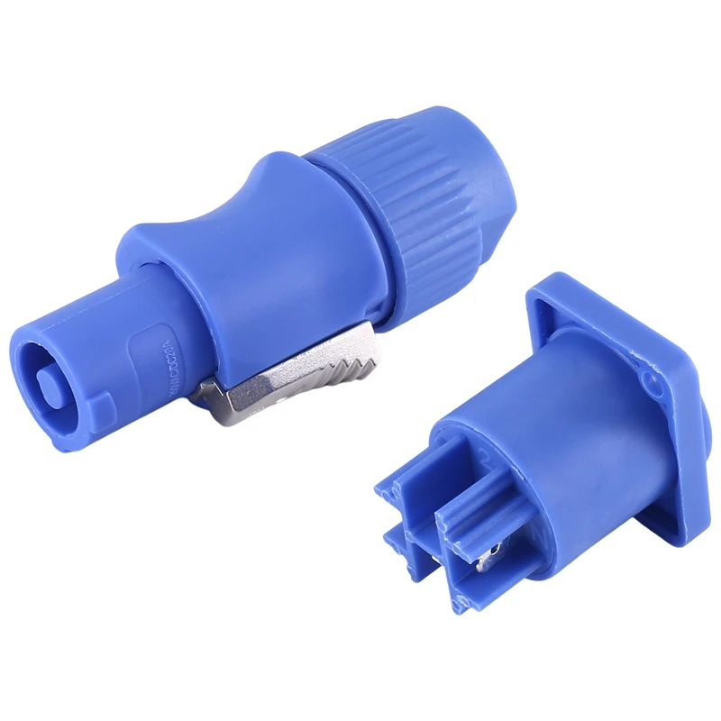 

1 set PowerCON Type A NAC3FCA+NAC3MPA-1 Chassis Plug Panel Connector
