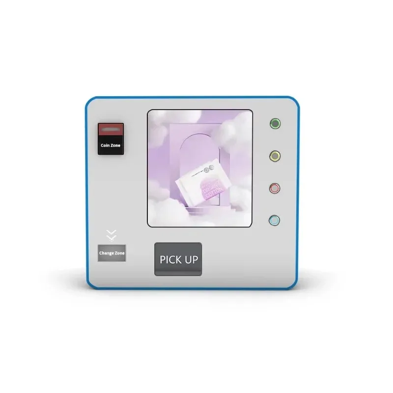 Self-Service Wall-Hanging Vending Systems Sanitary Towel Compact Wall Vending Machines