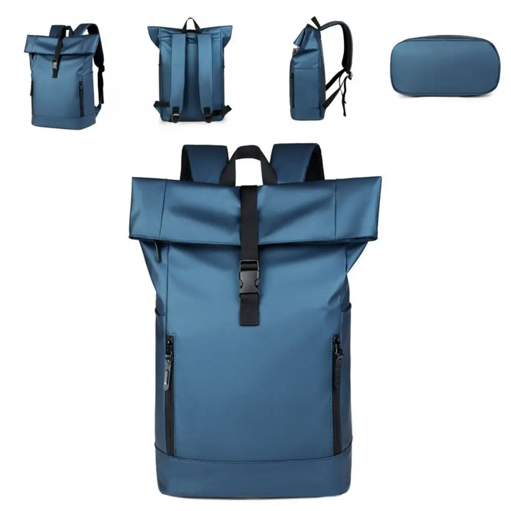 ความจุขนาดใหญ่ผู้ชายธุรกิจกระเป๋าเป้สะพายหลังน้ําหนักเบาหลายชั้นผู้ชายโรงเรียนกระเป๋าระบายอากาศกันน้ําผู้ชายกระเป๋าเป้สะพายหลังแล็ปท็อป