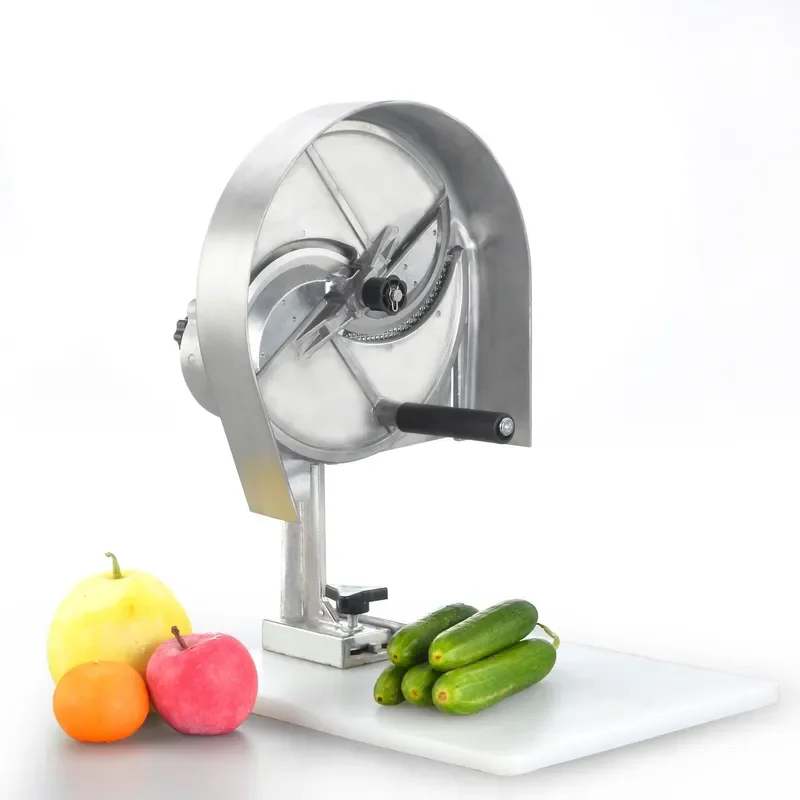 Manual Vegetable Chopper Slicer Dicer Onion Cutter Kitchen Gadget Hand Crank Food Processor for Salad Potato Carrot Cooking