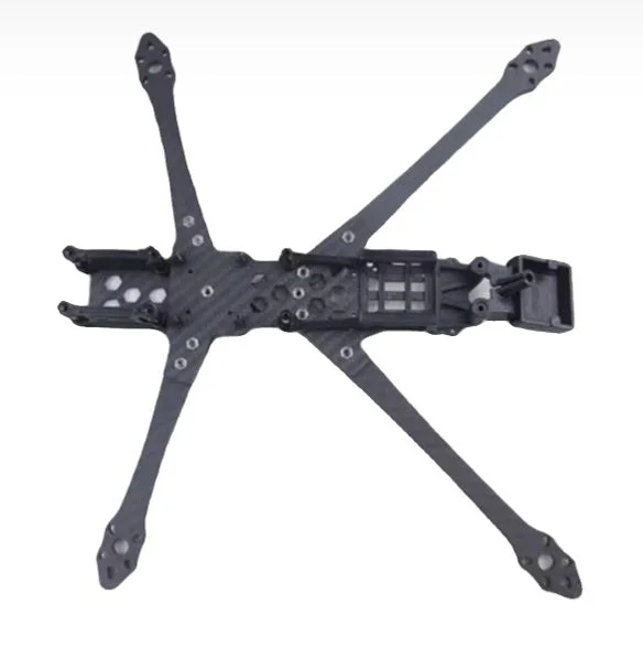 UFlightRC HSKRC AK DC 7Inch Carbon Fiber FPV Long Range Frame Kits for FPV Freestyle Long Range Analog Digital Drone