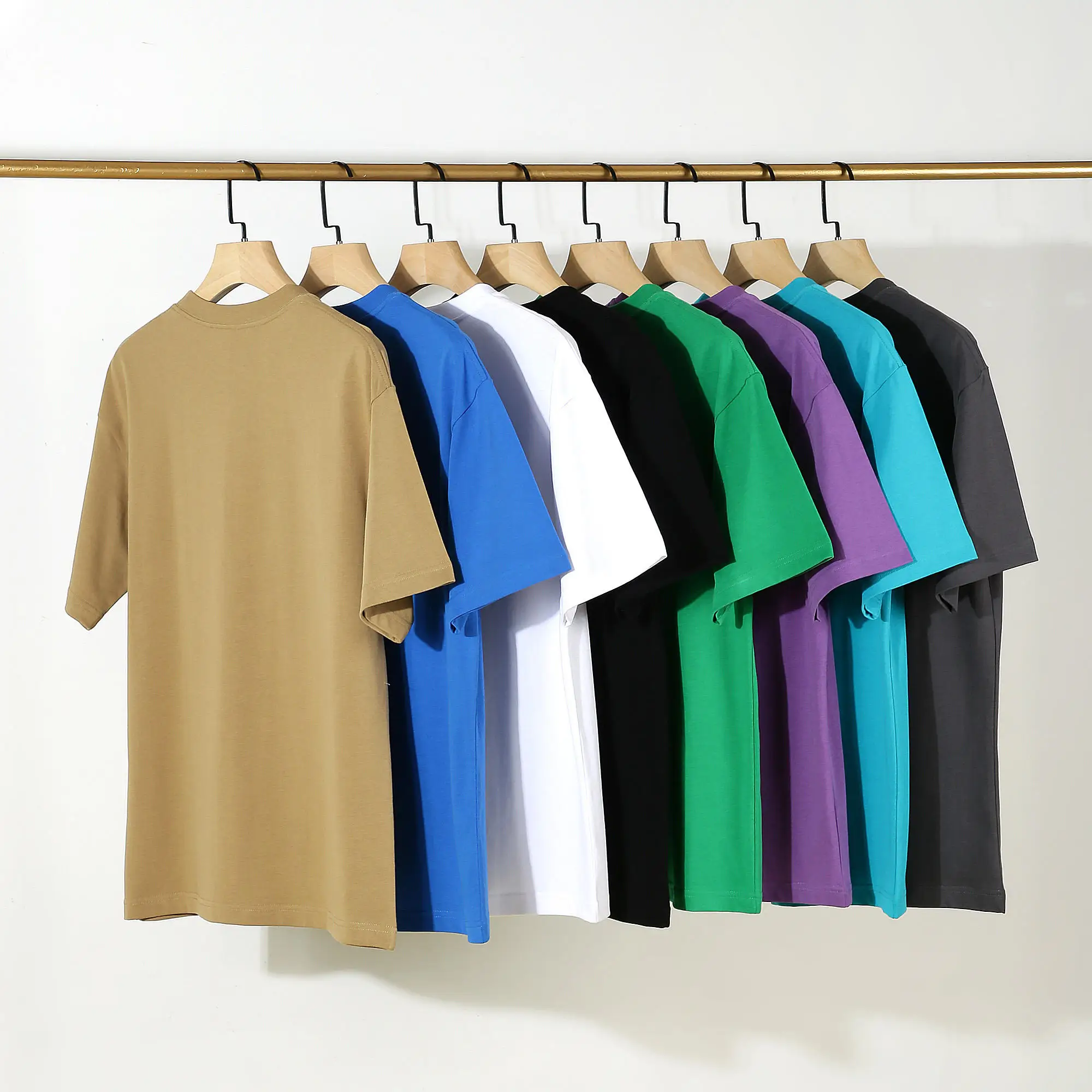 T-shirt de grandes dimensões para homens, serigrafia gráfica, 100% algodão, t tops soltos, fabricante de roupas personalizadas, mais grosso, em