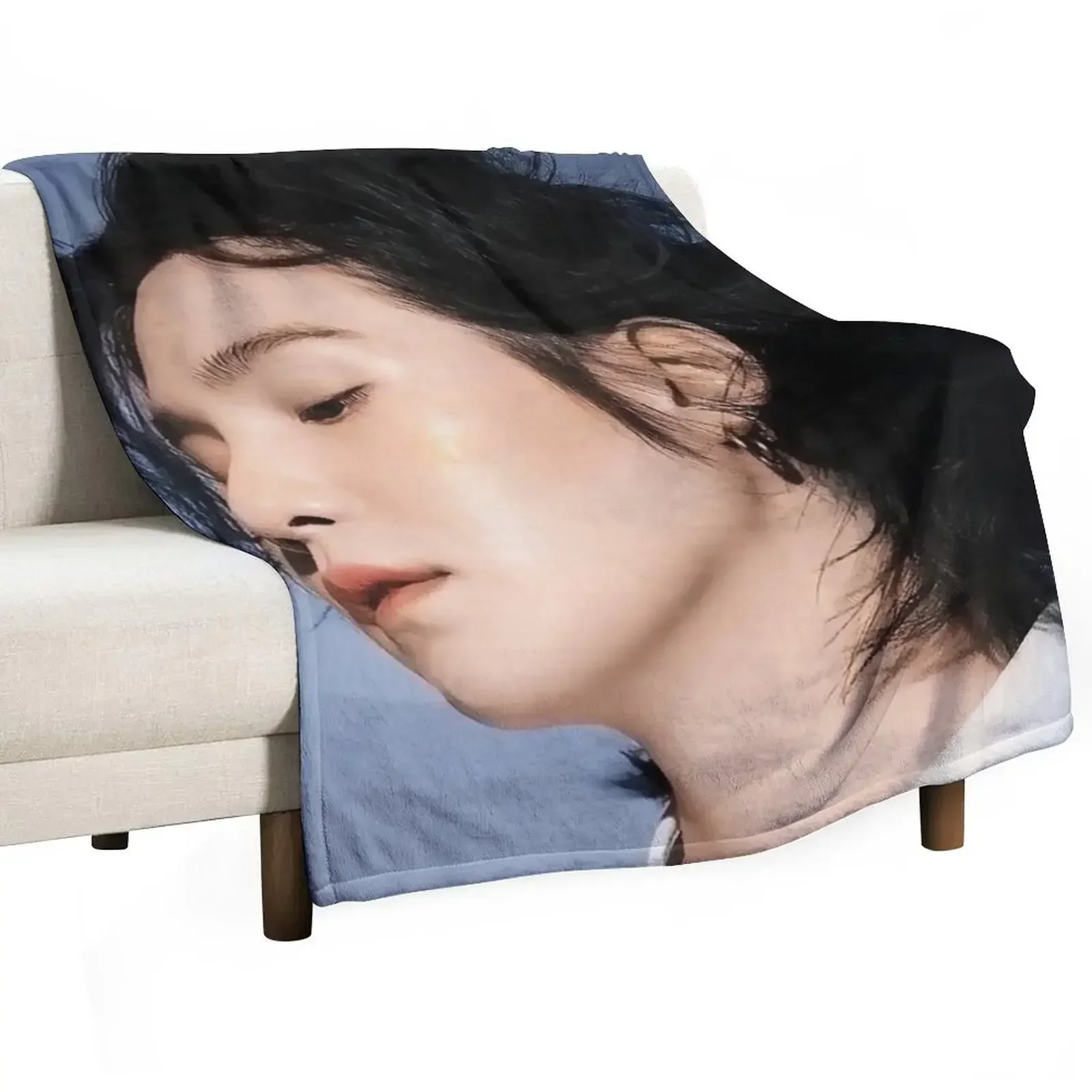 Min Yoongi Throw Blanket Flannel Fabric Bed Personalized Gift Blankets