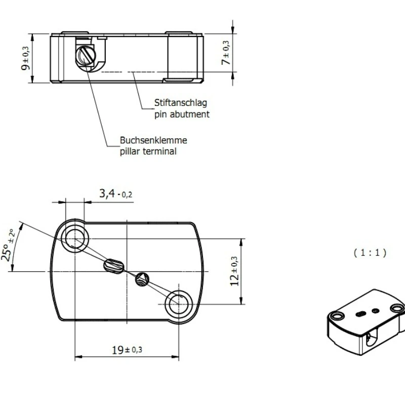 BENDER+WIRTH B&W 875 Lampholder Socket G6.35 GY6.35 GZ6.35 for Leica DMLP Polarizing Microscope DP2500 DP2700