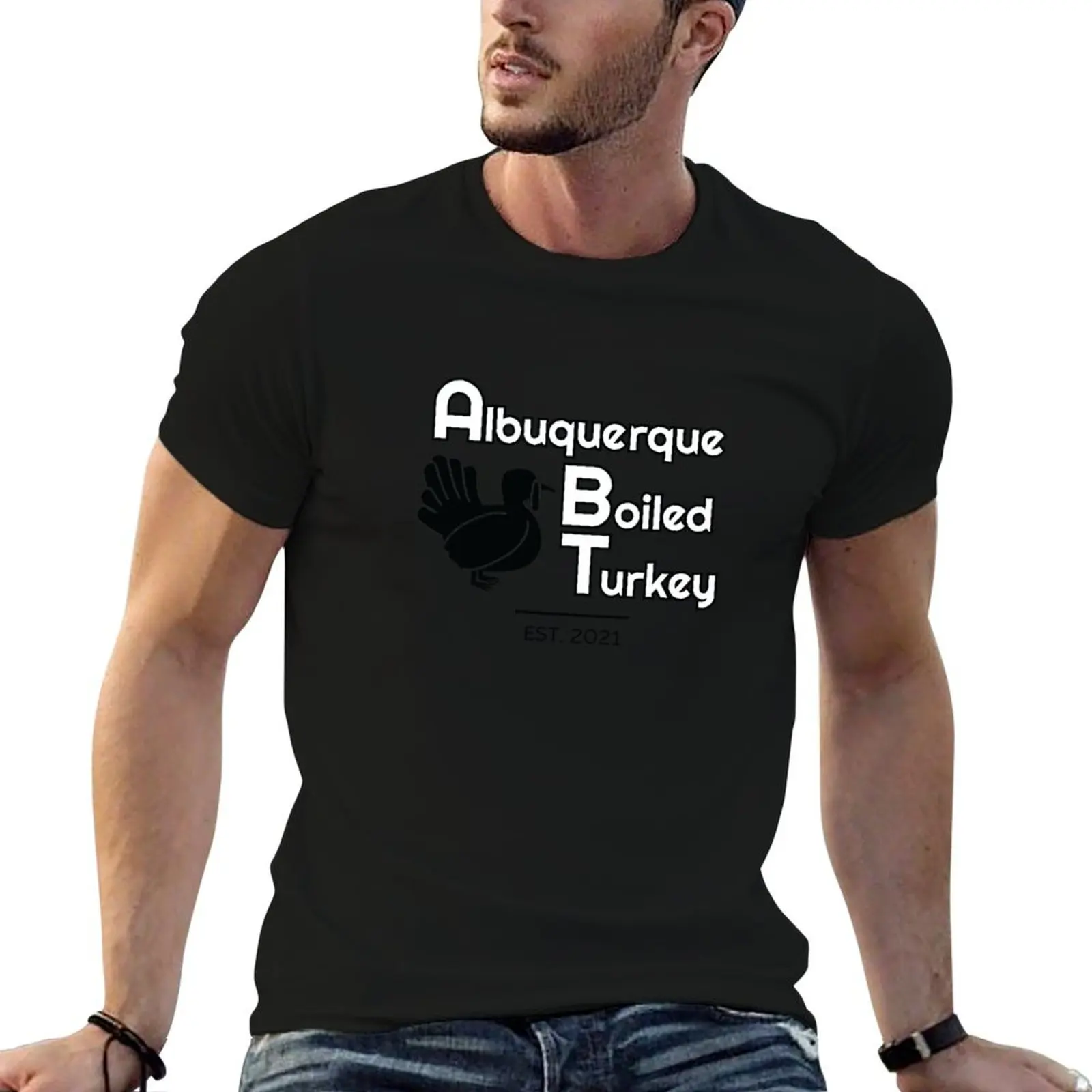 

Albuquerque Boiled Turkey T-Shirt Short sleeve tee vintage graphic tee men clothings