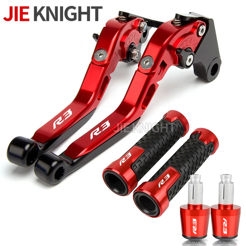 YZFR3 2023 2024 Motorcycle Brakes Clutch Lever Handle Bar Ends for YAMAHA YZF R3 2015 2016 2017 2018 2019 2020 2021 2022 YZF-R3