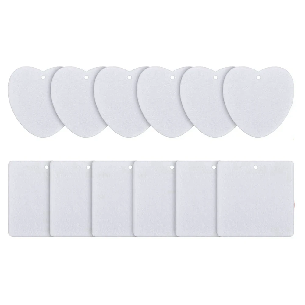 جديد 100 قطع التسامي معطّر الهواء الفراغات لتقوم بها بنفسك معطّر الهواء المعطرة فارغة سيارة مضغوطة ورأى DIY بها بنفسك الصحافة الحرارة المستديرة