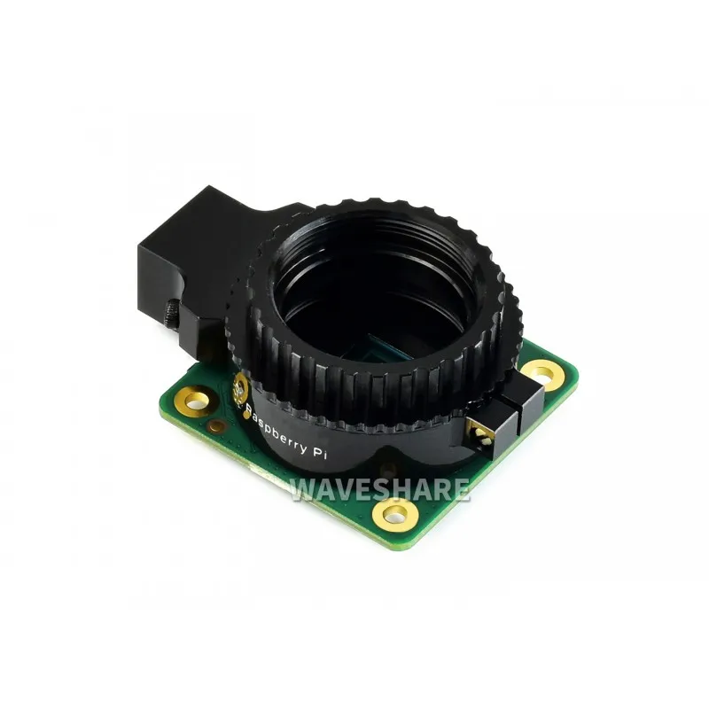 كاميرا waveshar-Raspberry Pi ، مستشعر 12.3MP IMX477 ، تدعم العدسات C و CS ، جودة عالية