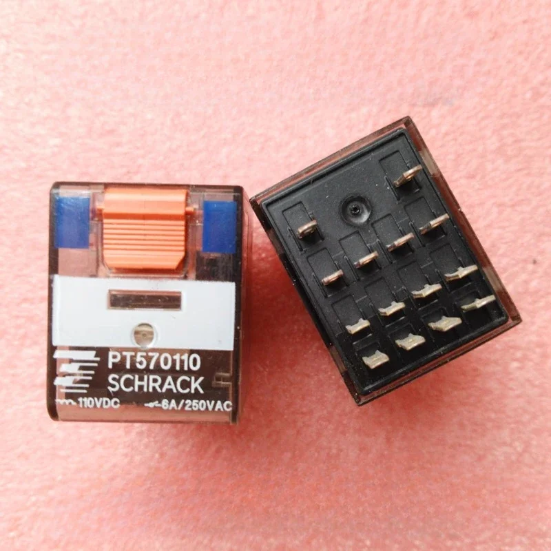 

（Brand-new）1pcs/lot 100% original genuine relay:PT570110 110VDC 6A 110V 14pins