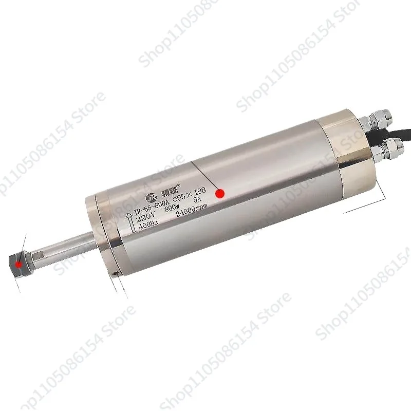 

Engraving machine accessories special spindle 800w65 axis long gas seal waterproof 3.5kw low speed saw blade spindle