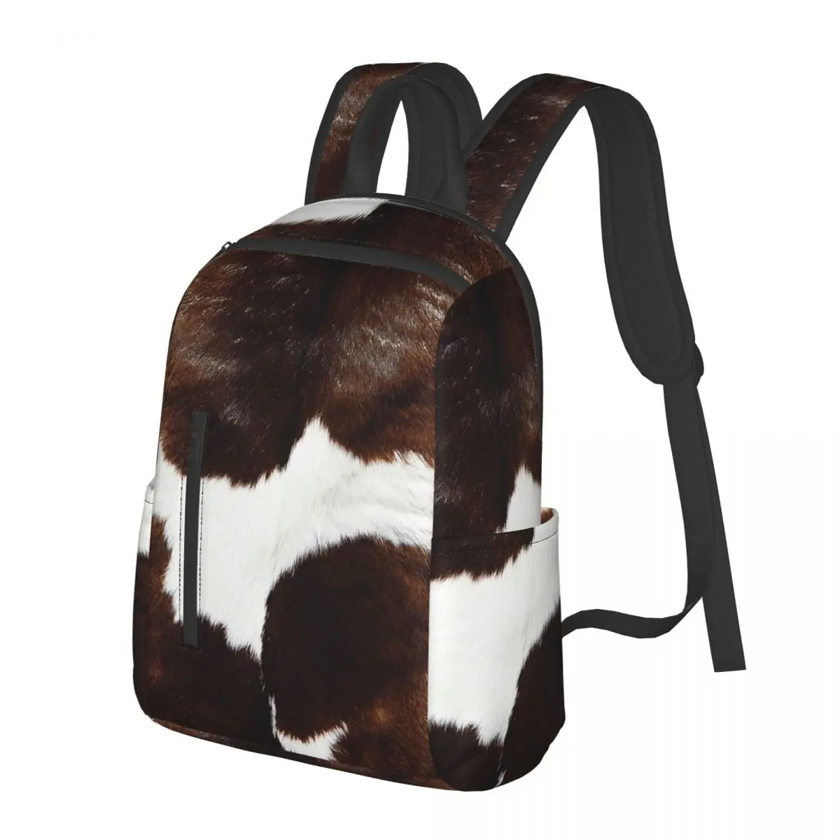 Rustic Ranch Cow Print Student Backpack School Bag Hiking Travel Daypack for Men Women Bookbag Shoulder Bags