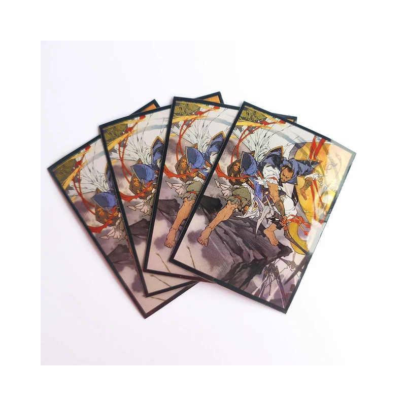 120PCS/BAG High Quality TCG Card Sleeves MGT Sword to plowers Cards Sleeves Protector Color Sleeves Cover Pkm/TCG CARDS 66x91mm