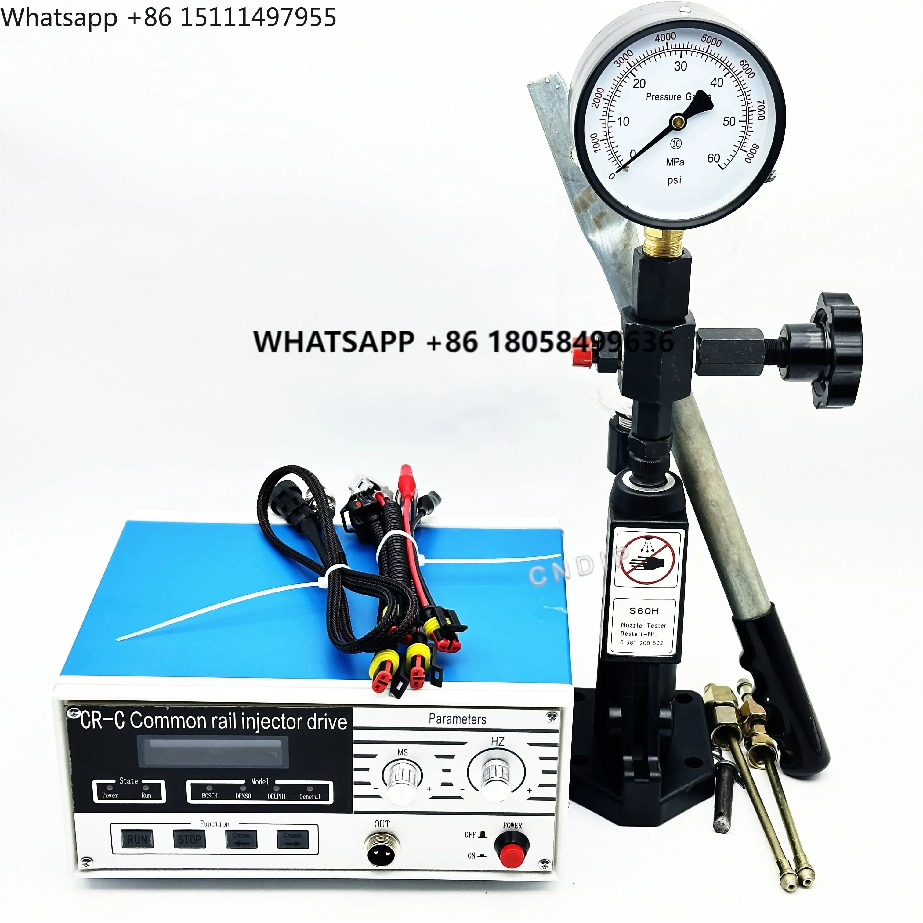 0681200502 Nozzle Tester S60H and CR-C Common Rail Injector Drive
