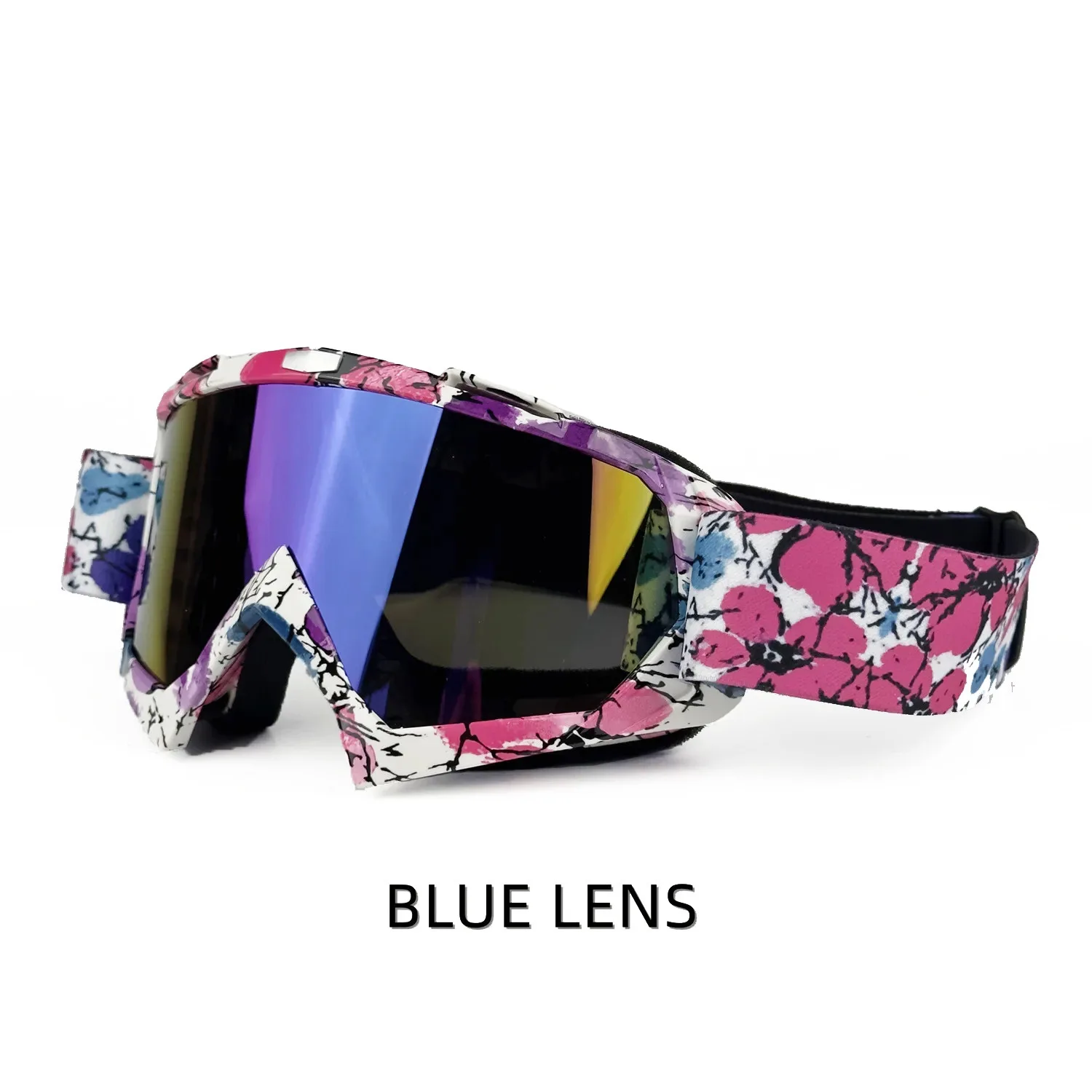 Professional Outdoor Motorcycle Goggles, Wind‑Dust‑Proof UV400 for Mountain Off‑Road, Cycling & Skiing Sports