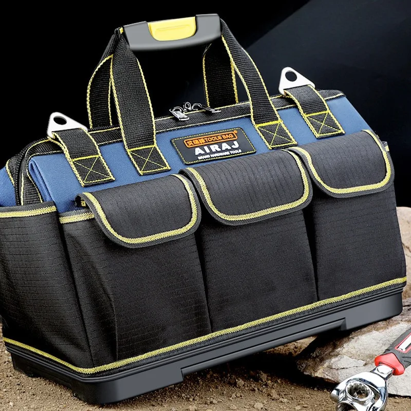 Waterproof Tool Kit Oxford Cloth Electrician Multifunctional Tool Storage Bag Large Capacity Portable Tool Kit