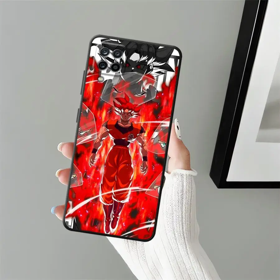 حافظة لهاتف سامسونج جالاكسي A23 A53 A51 A73 A24 A55 A35 A26 A72 A36 A41 A22 A52 A25 A71 A32 أسود ناعم