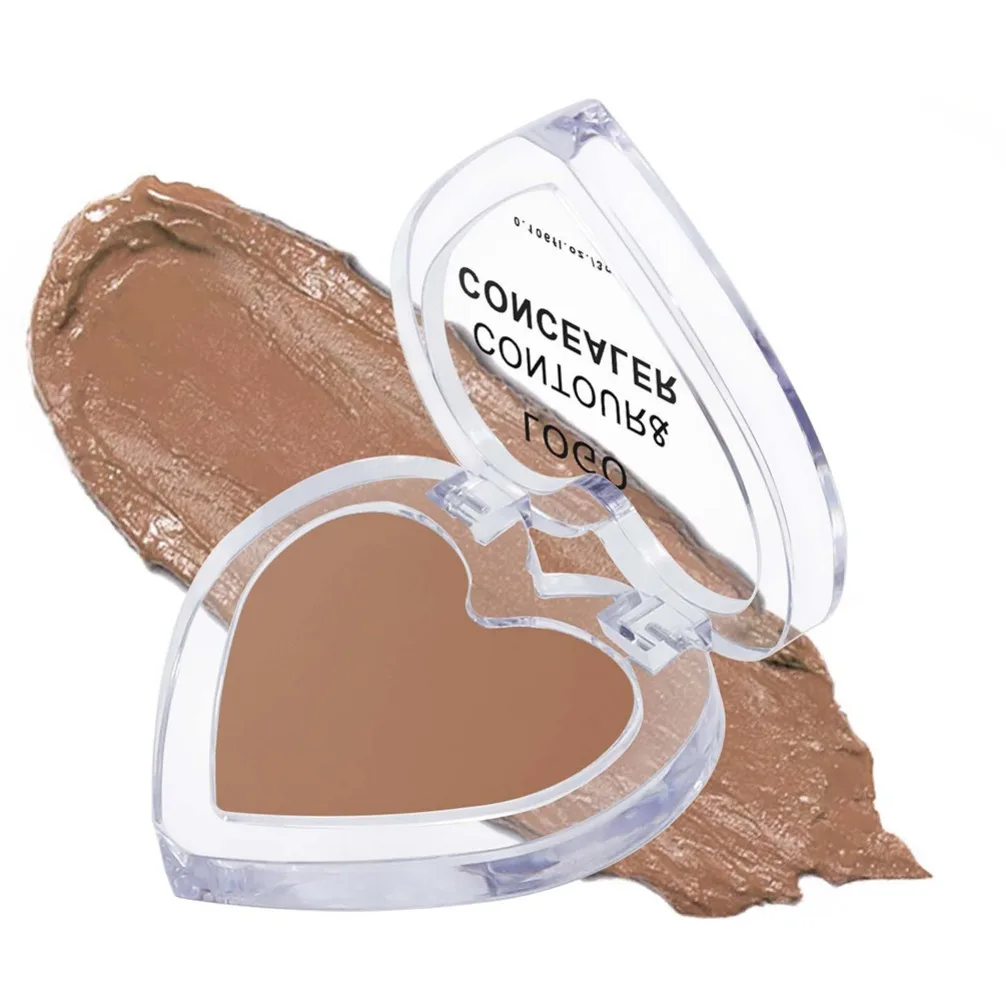 شكل قلب كونتور لوحة كريم المخفي عصا نباتي ماكياج بالجملة السائبة العلامة الخاصة شعار مخصص مستحضرات التجميل الحرة القسوة #1