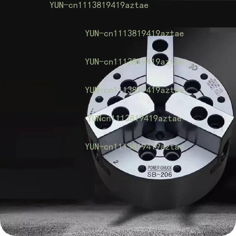 4‑inch Three‑claw Hollow Clamping Unit, Hydraulic Jig For CNC Lathe Equipment Material Holding And Machining Work