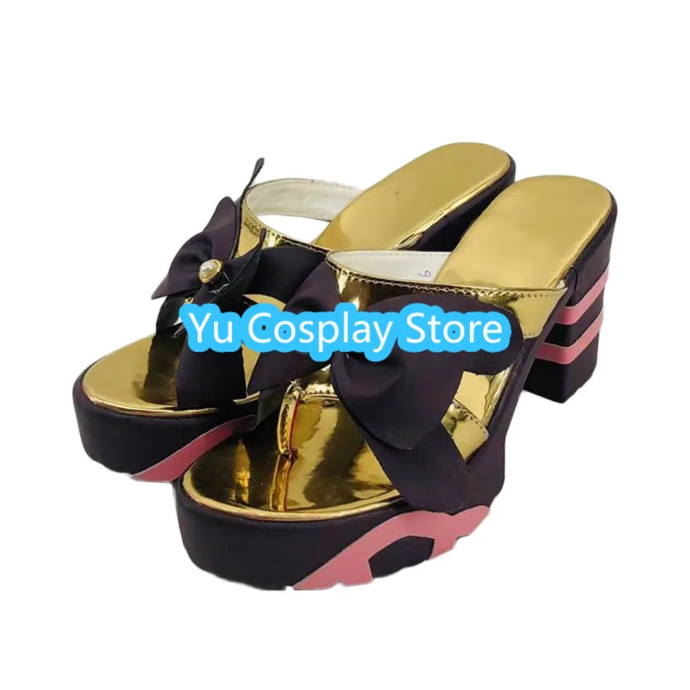 

Косплей-ботинки принцессы Сангонимия Кокоми для аниме-фестивалей, вечеринок, Хэллоуина, женская обувь на заказ