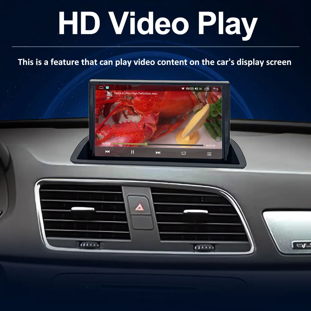 Für Audi Q3 2011 - 2018 Android 15 System BT GPS 4G WiFi 8 Zoll Auto Multimedia Video Radio Player Touchscreen Audio DSP Stereo – Detail 17