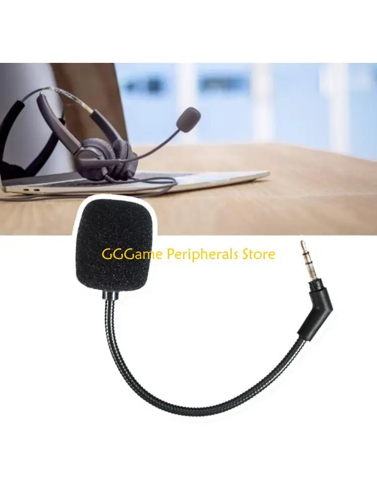 U55B Replacement 3.5mm Game Mic for G4S Wireless Gaming Headset Detachable Noise Cancelling Game Sound Microphone