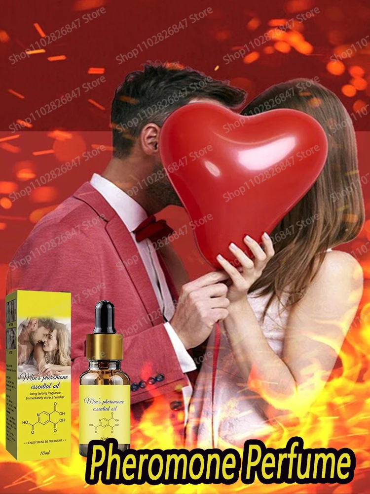 Pheromon Parfüm öl für Männer Frauen lang anhaltende natürliche erfrischende Körper Parfüm Duft Pheromon ätherisches Öl 10ml