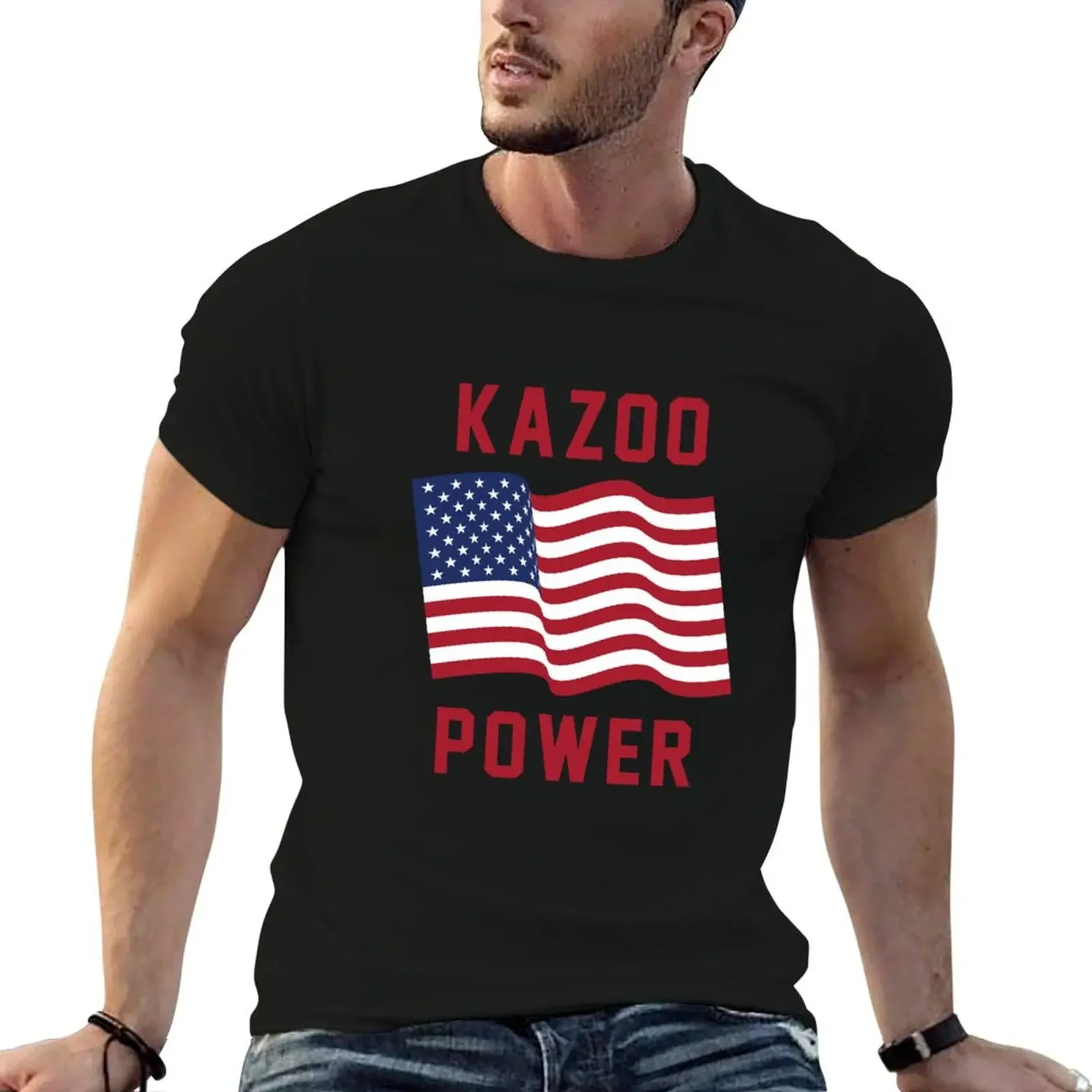 

Kazoo Power T-Shirt vintage t shirts affliction shirts T-shirts oversize Funny t-shirts cotton t shirt men