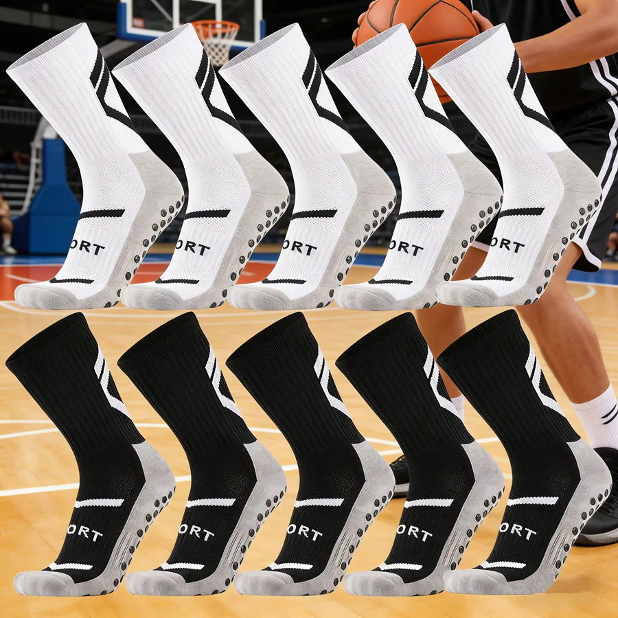 

Профессиональные спортивные носки для мужчин и женщин, нескользящие полотенца, дышащие носки для тренировок