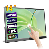 14/15.6/16 inches Portable touchscreen FHD  IPS Panel Secondary Display Computer Monitor Type-C HDMI for Xbox Switch laptops