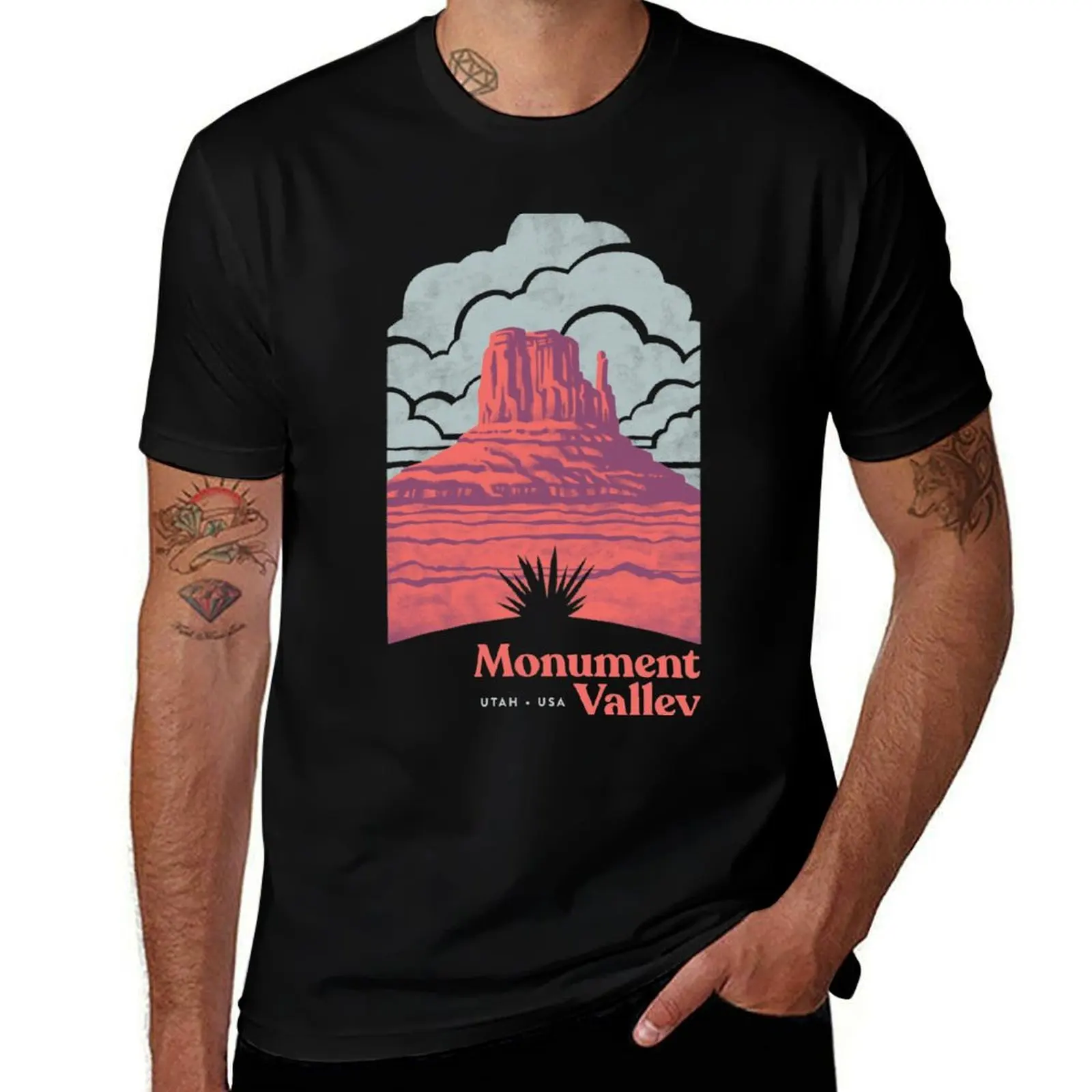 Monument Valley T-Shirt Casual Work Wear T-Shirt