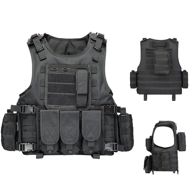 

Tactical Buckle Vest Magazine Airsoft Paintball CS Outdoor Sport Protective Lightweight Vest Hunting Clothes