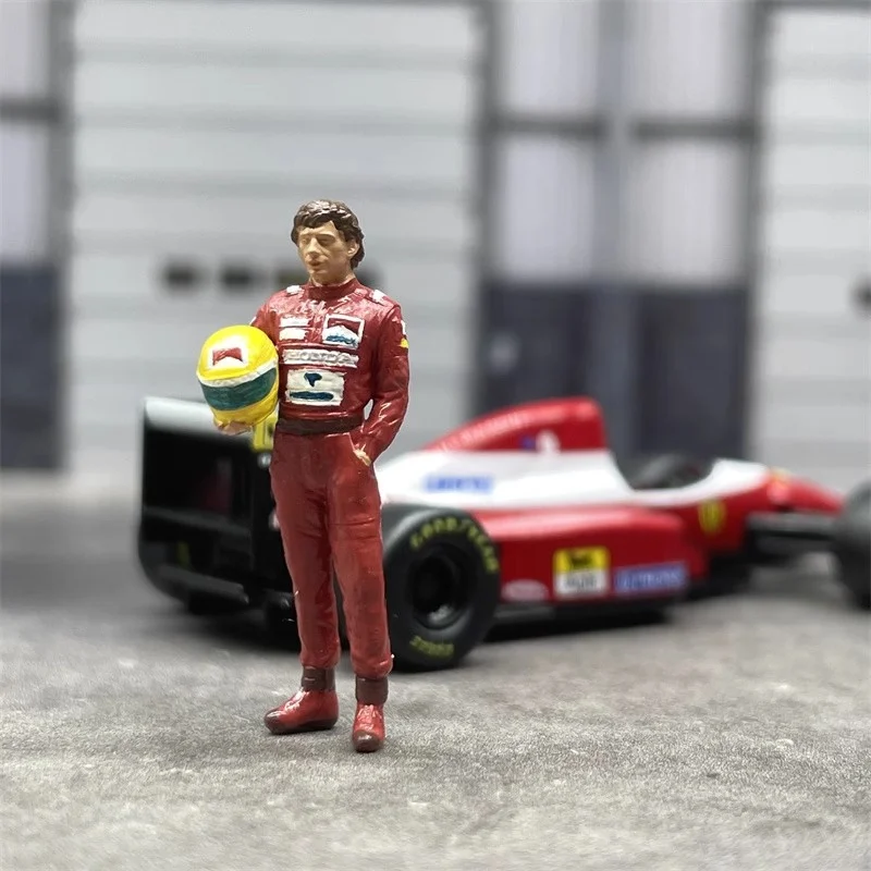 

1:64 Scale Resin Realistic1pcs Racing Driver Good Driving Skills Action Figure Toy DIY Scene Accessory Doll Display Collection