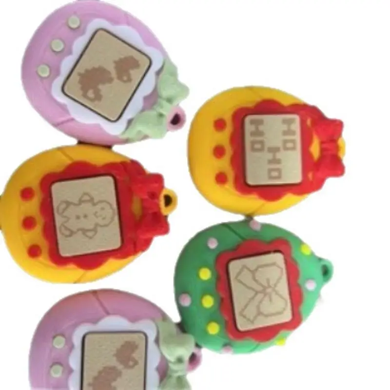 1 Packung 5cm 3D-gedruckter, umweltfreundlicher PLA-Stil Fidget-Schlüsselanhänger, nostalgischer Clicker-Taschenanhänger mit stabiler Goldperlenkette – Detail 5