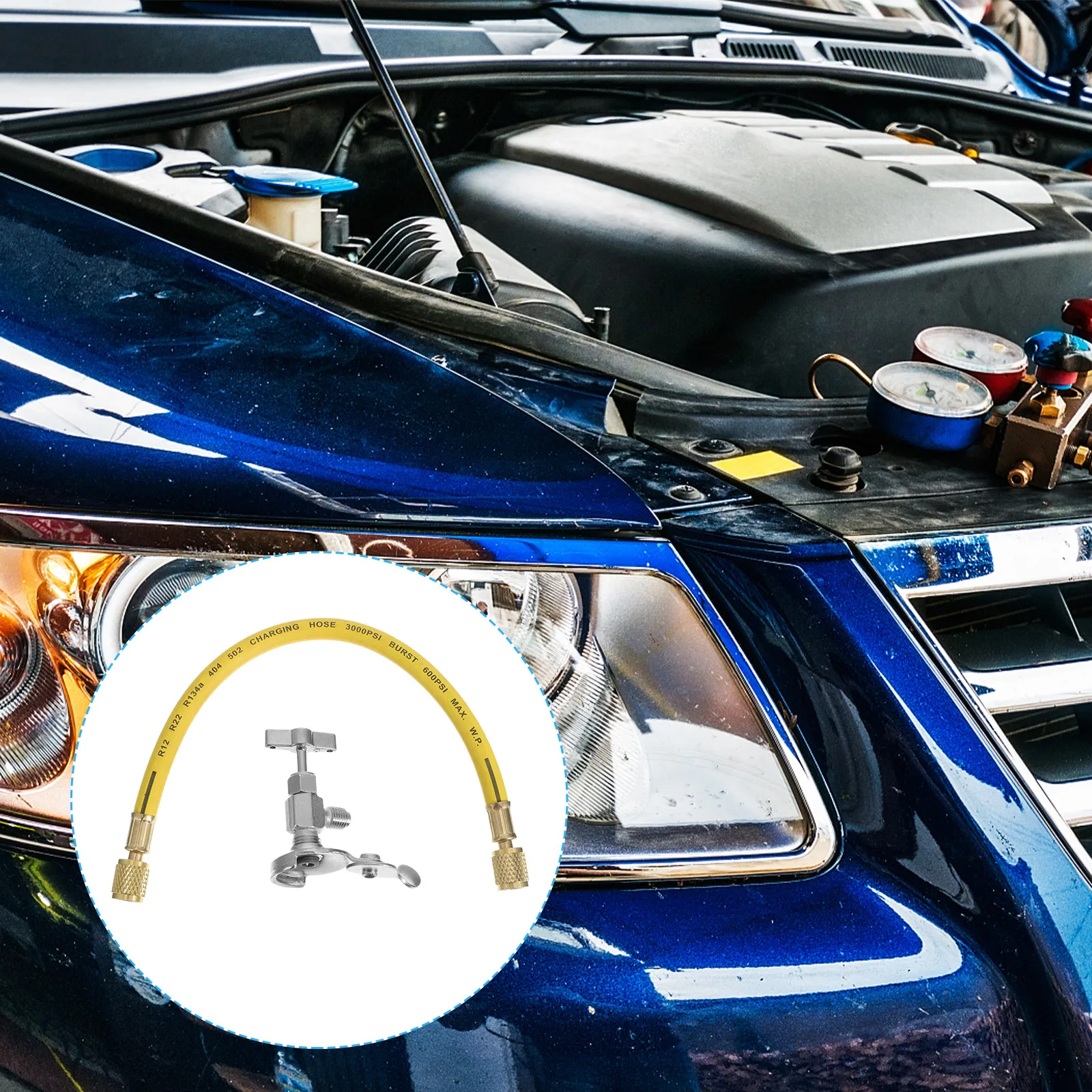 

1 set Refrigerant Charging Hose Air Conditioning Auto Vehicle Fill Tube for R134A Car Auto Vehicle Electrical Equipment