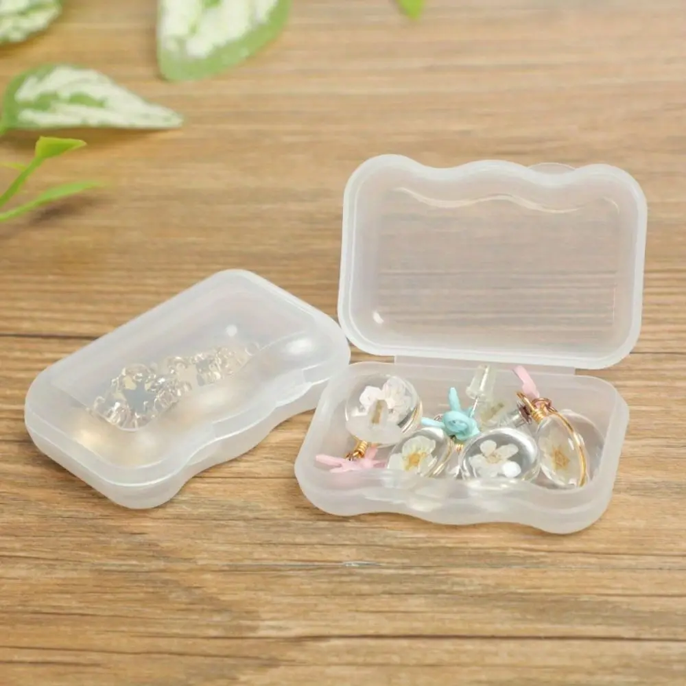 Multipurpose Mini Plastic Storage Box Mini Organizer Clear Jewelry Storage Box Sealed Waterproof