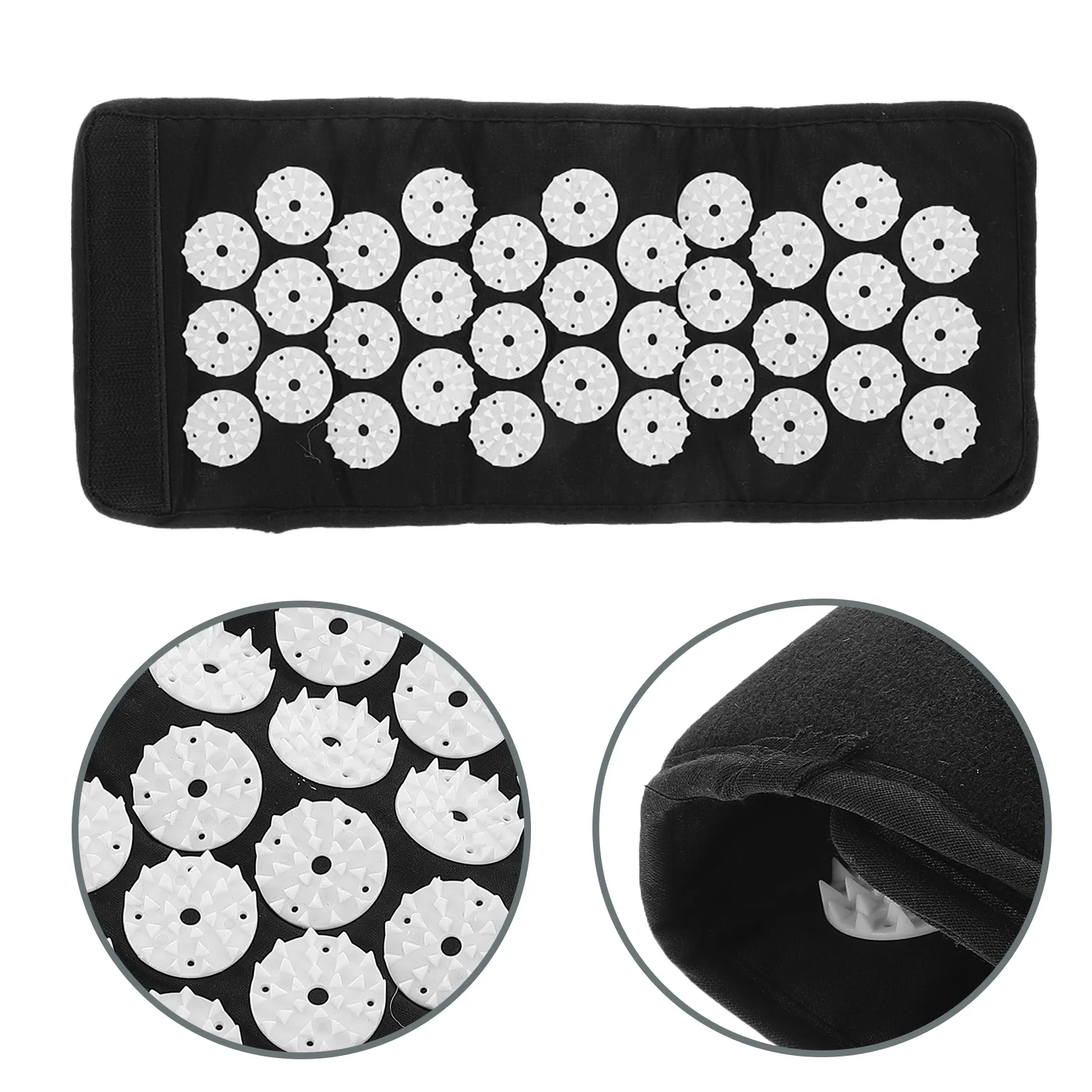 

Acupressure Belt Adjustable Spiked Design For Muscle Relaxation Yoga Strap Portable Massage Wrap Arm Leg Pain Relief