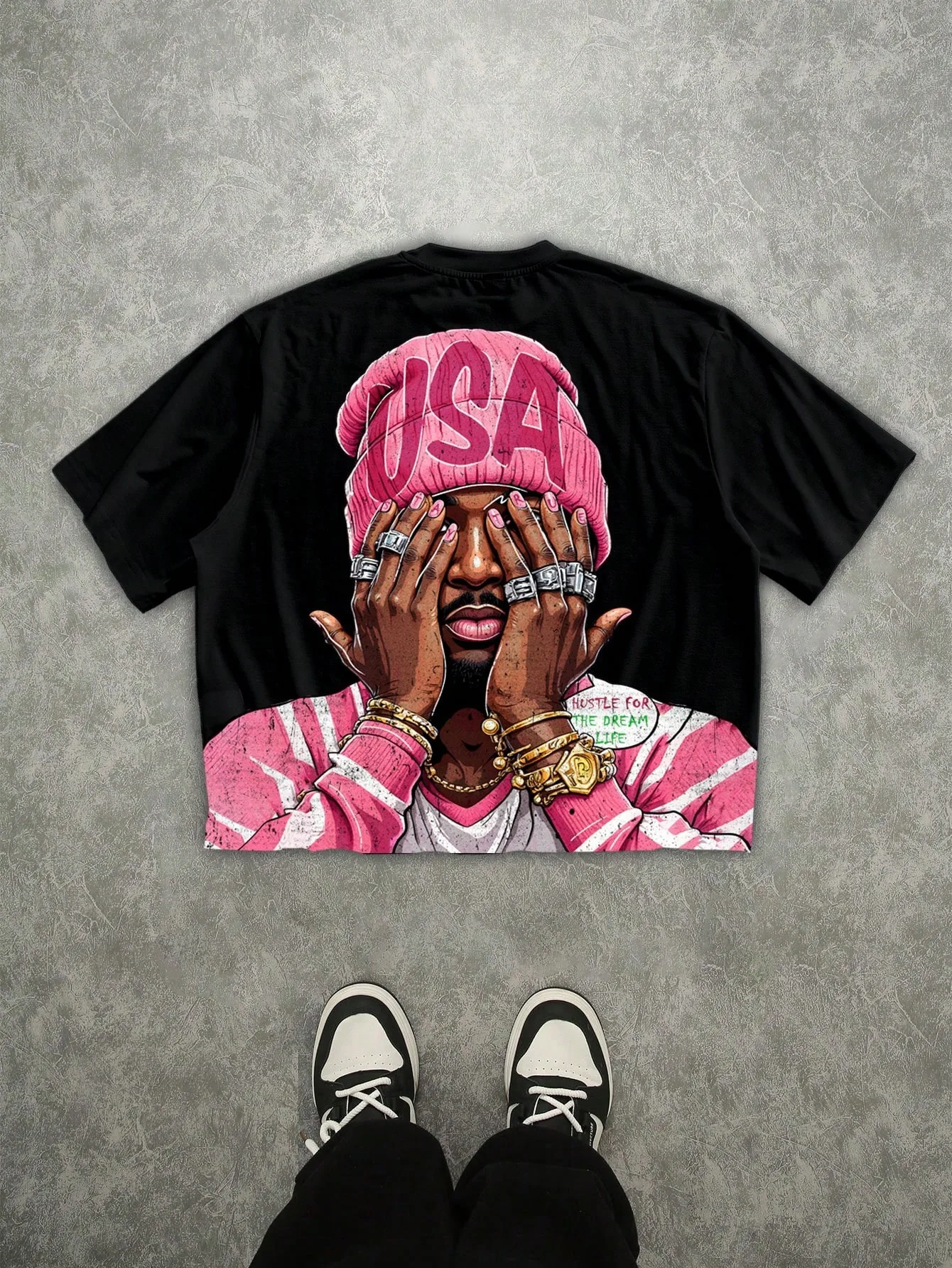 2026 Summer Men's T-shirt with 3D Print Breathable Lightweight Comfortable for Roller Skating and Hip Hop Men's T-shirt