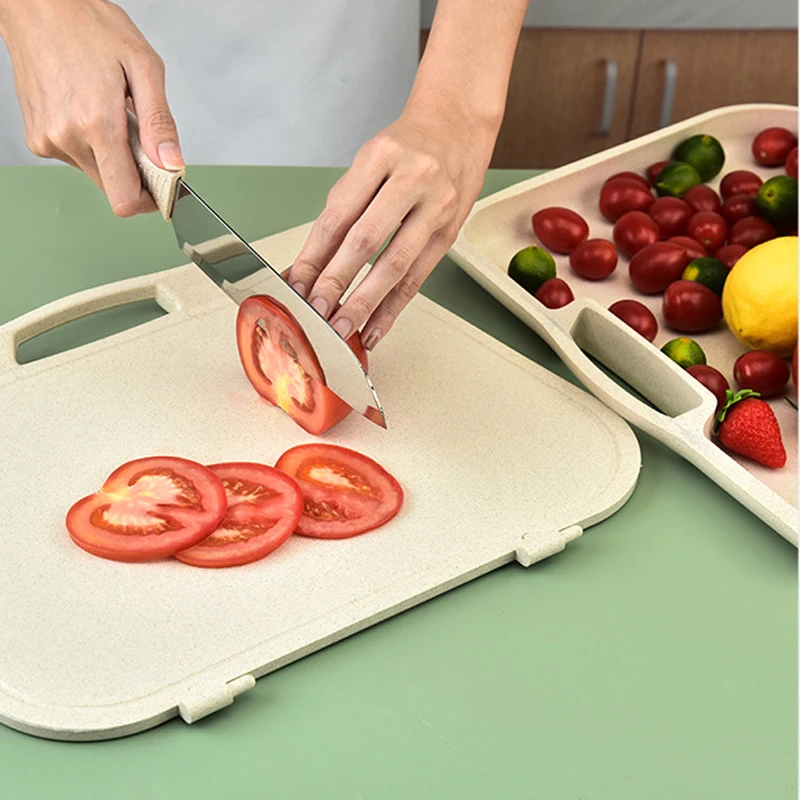 

Kitchen Storage - Large Cutting Board Household Chopping Board Baby Food Board Dormitory Fruit And Vegetable Board