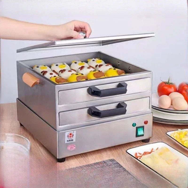 304 drawer rice noodle machine Electric heating with steamer and breakfast function for household use